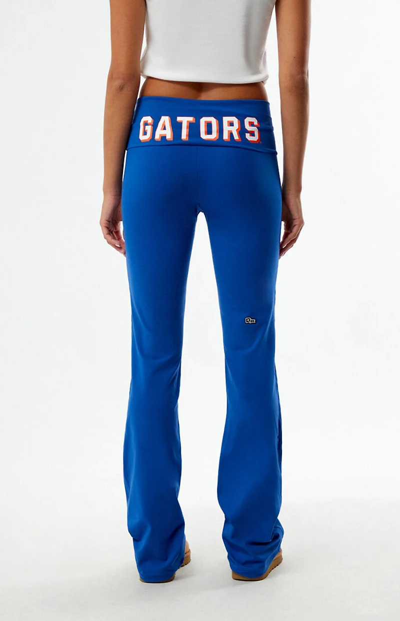 HYPE & VICE Florida Gators Fold-Over Yoga Pants