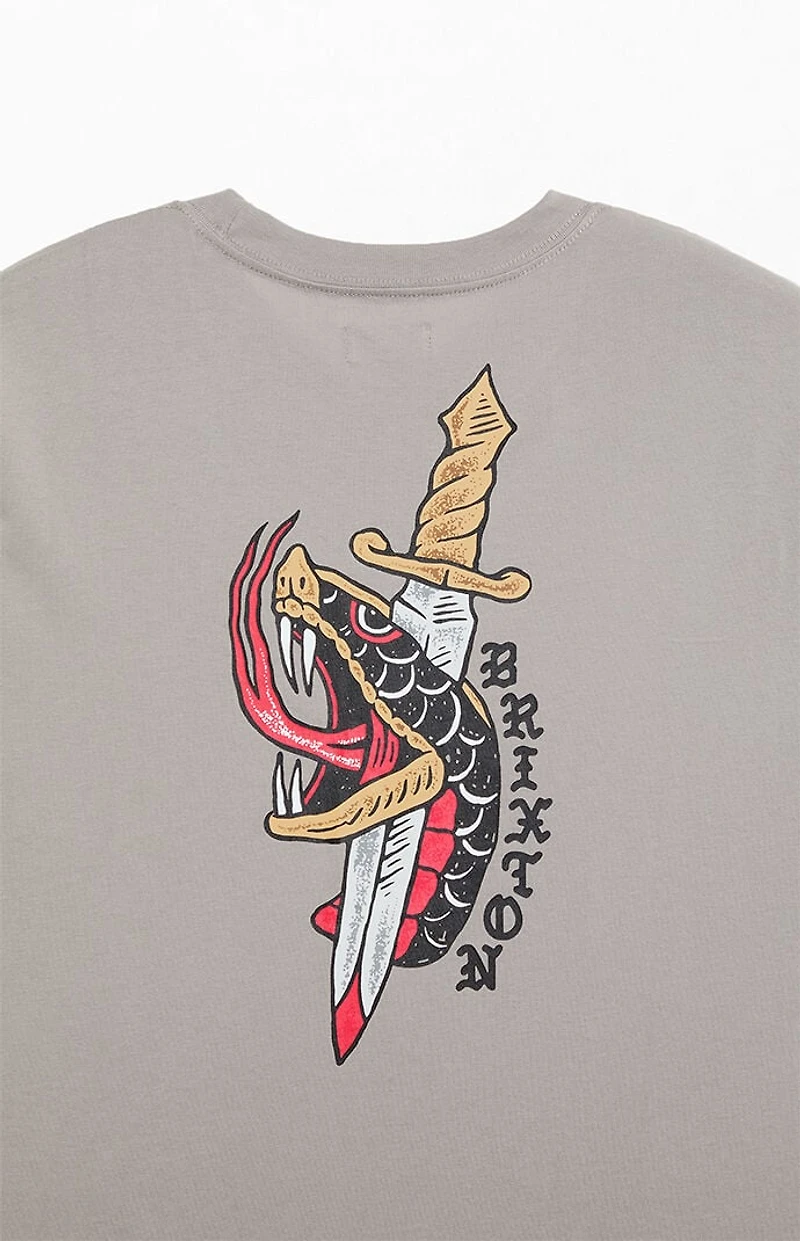 Brixton Sword Boxed Cropped T-Shirt