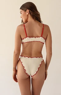 Dippin' Daisy's Bonita Ruffled Bikini Top