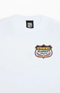 Market Smiley Burnt Rubber T-Shirt