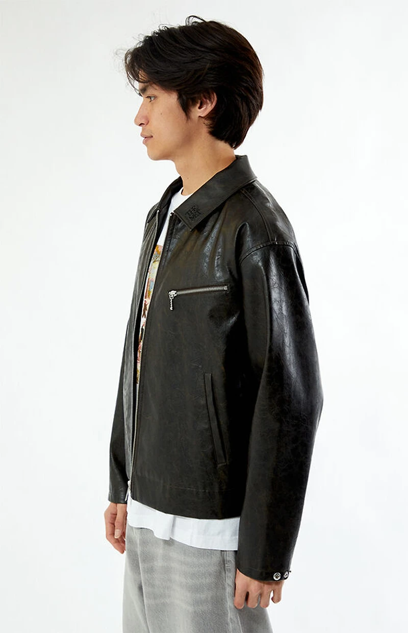 The Met x PacSun Faux Leather Varnish Jacket