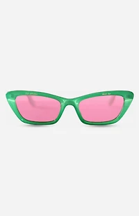 INDY Sunglasses Blasè Frame Lime Sunglasses