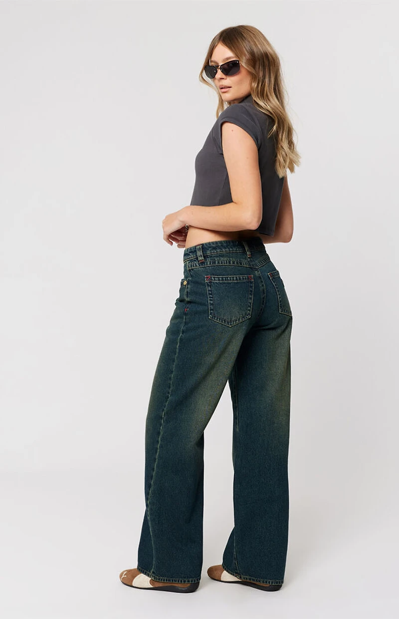 ABRAND Riley 95 Low Rise Baggy Jeans
