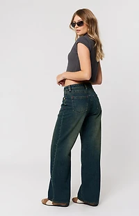 ABRAND Riley 95 Low Rise Baggy Jeans