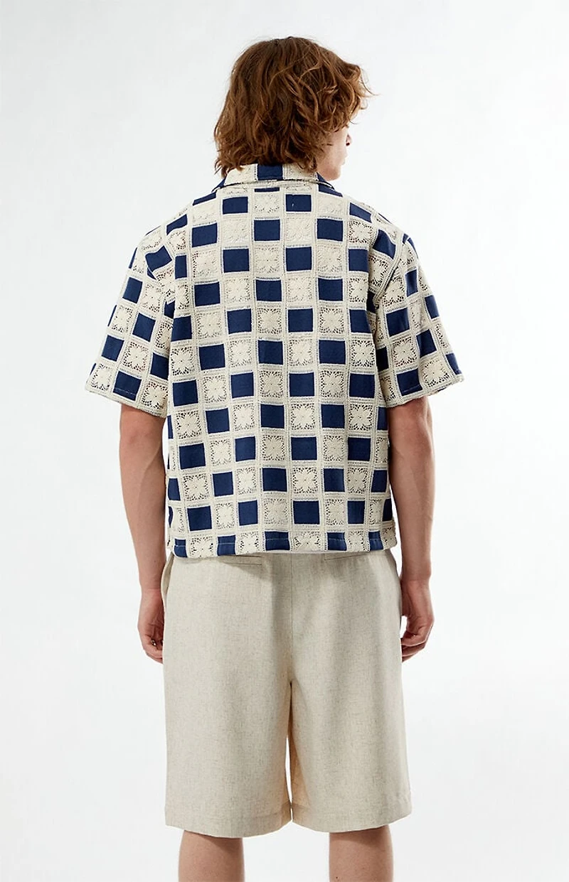 FIELD OF STUDY by Pacsun Checkered Yucca Camp Shirt