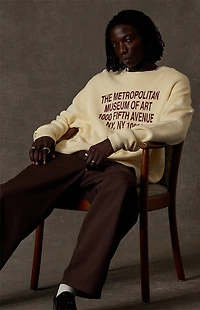 The Met x Pacsun Fifth Avenue Crew Neck Sweater