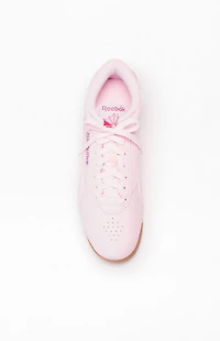 Reebok Women's Pink Freestyle Lo Sneakers