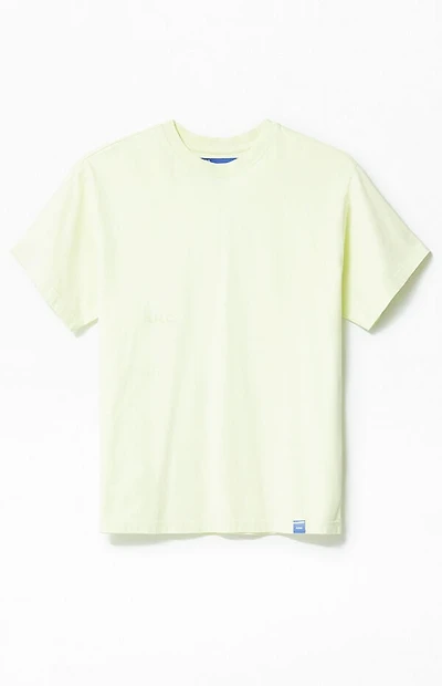 A.R.C. Pale Green Vintage Wash Heavyweight Cropped Boxy T-Shirt