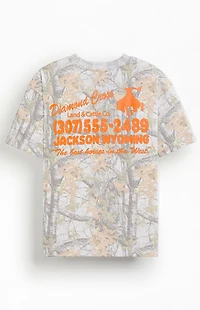 Diamond Cross Ranch Camo Retro Address T-Shirt