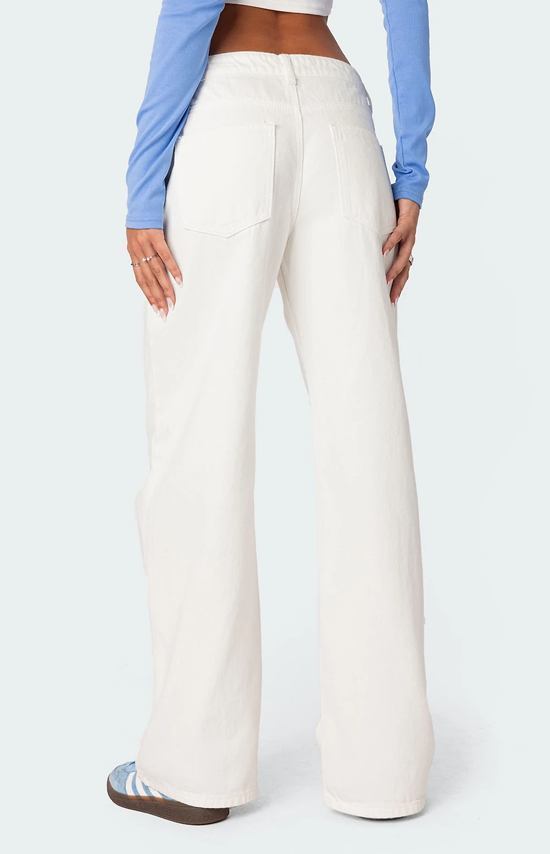 Edikted Roman Low Rise Slouchy Jeans