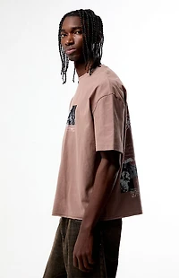 Pacsun What Remains Cropped Boxy T-Shirt