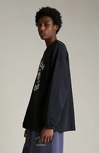 Fear of God ESSENTIALS Black Heavy Long Sleeve T-Shirt