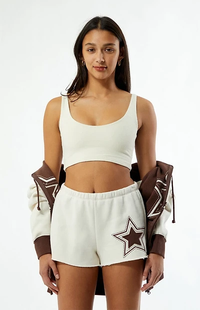 Pacsun Starred Sweat Shorts