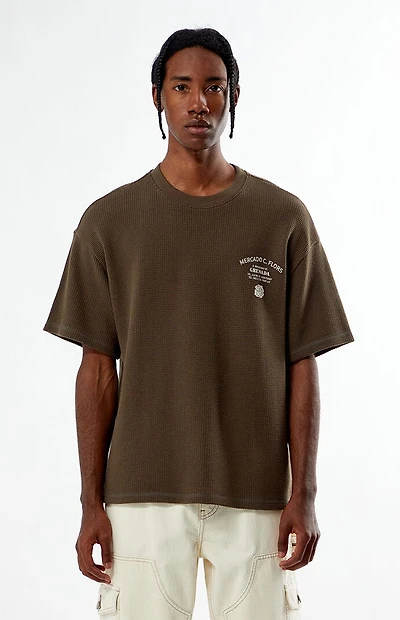 Pacsun Mercado Waffle Knit T-Shirt