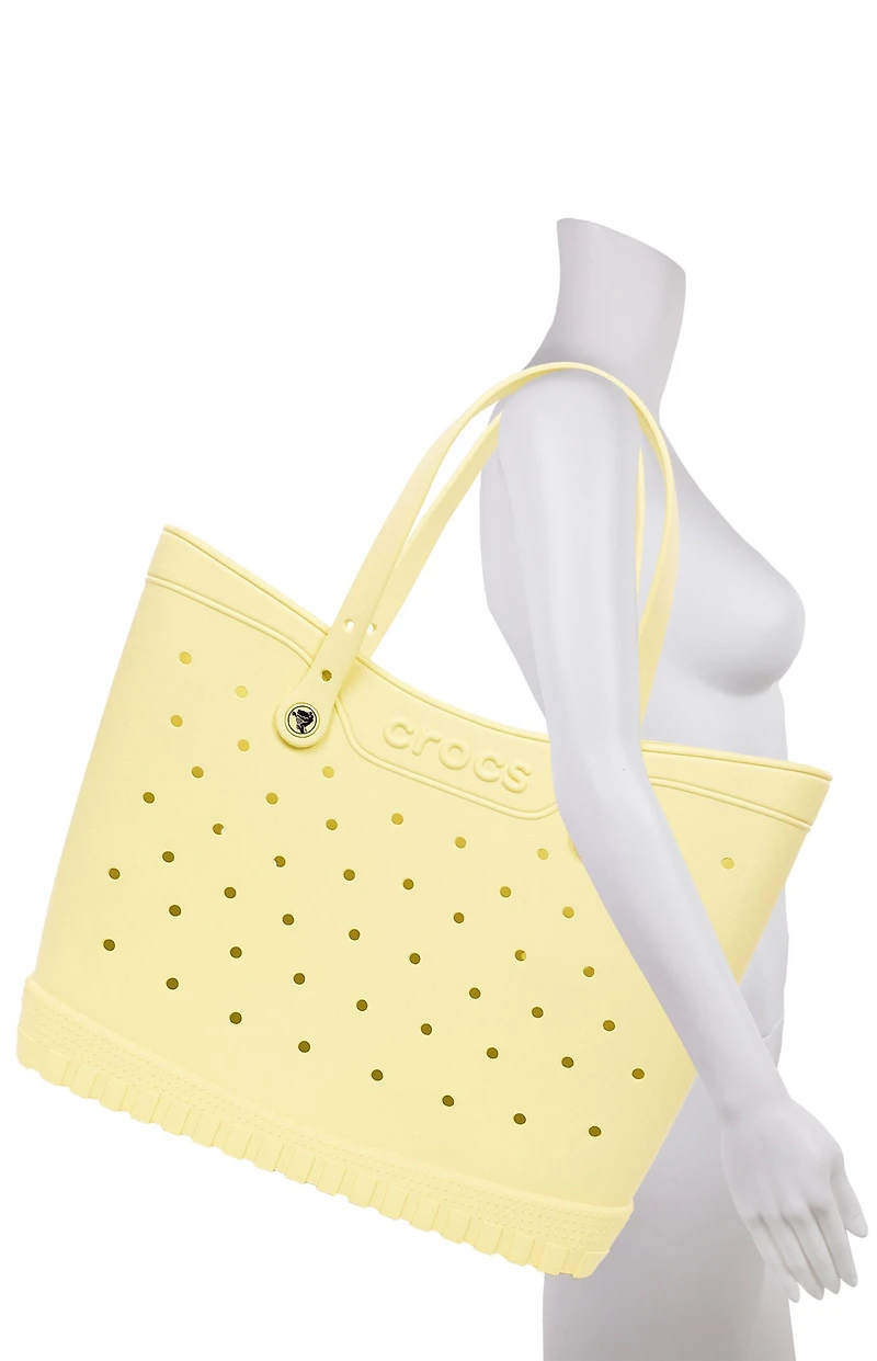 Crocs Yellow Large Classic Tote Bag