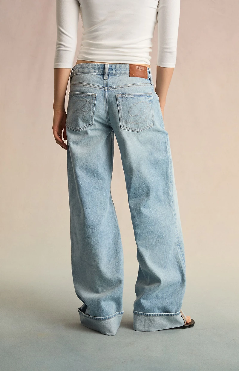 RARE DNM EDIT Rue Low Rise Baggy Jeans