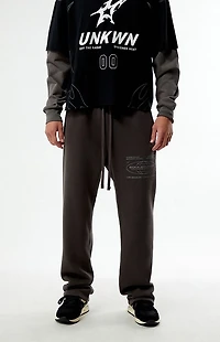 Pacsun Soul Studios Fleece Baggy Sweatpants