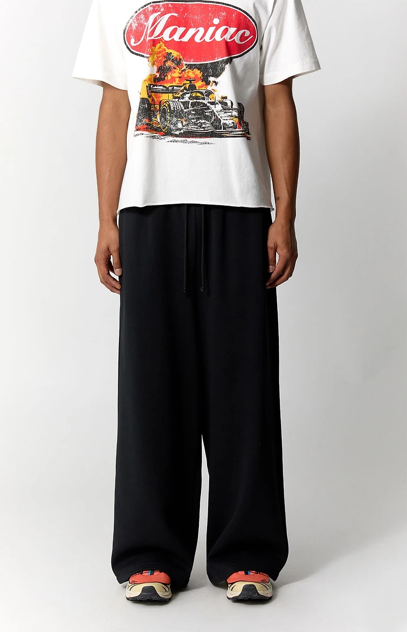 Pacsun Black Fleece Ultra Baggy Sweatpants