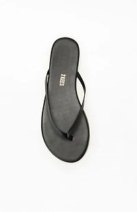 TKEES Women's Black Liners Sandals