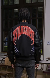 Civil x X-Men '97 Wolverine Slash Varsity Bomber Jacket