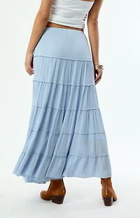 Pacsun Tiered Maxi Skirt
