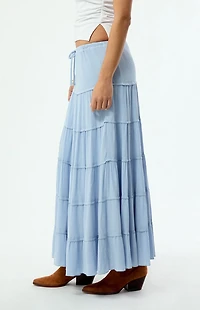 Pacsun Tiered Maxi Skirt