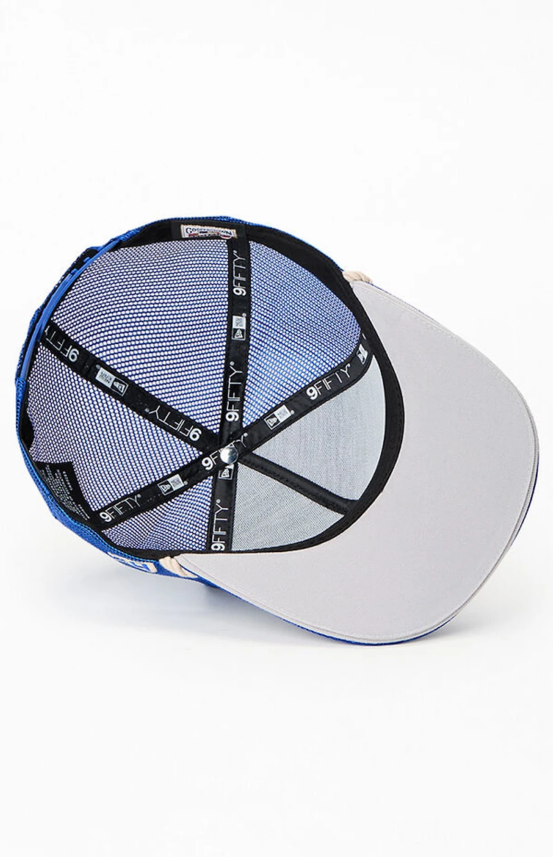 New Era LA Dodgers Rope Trucker Hat