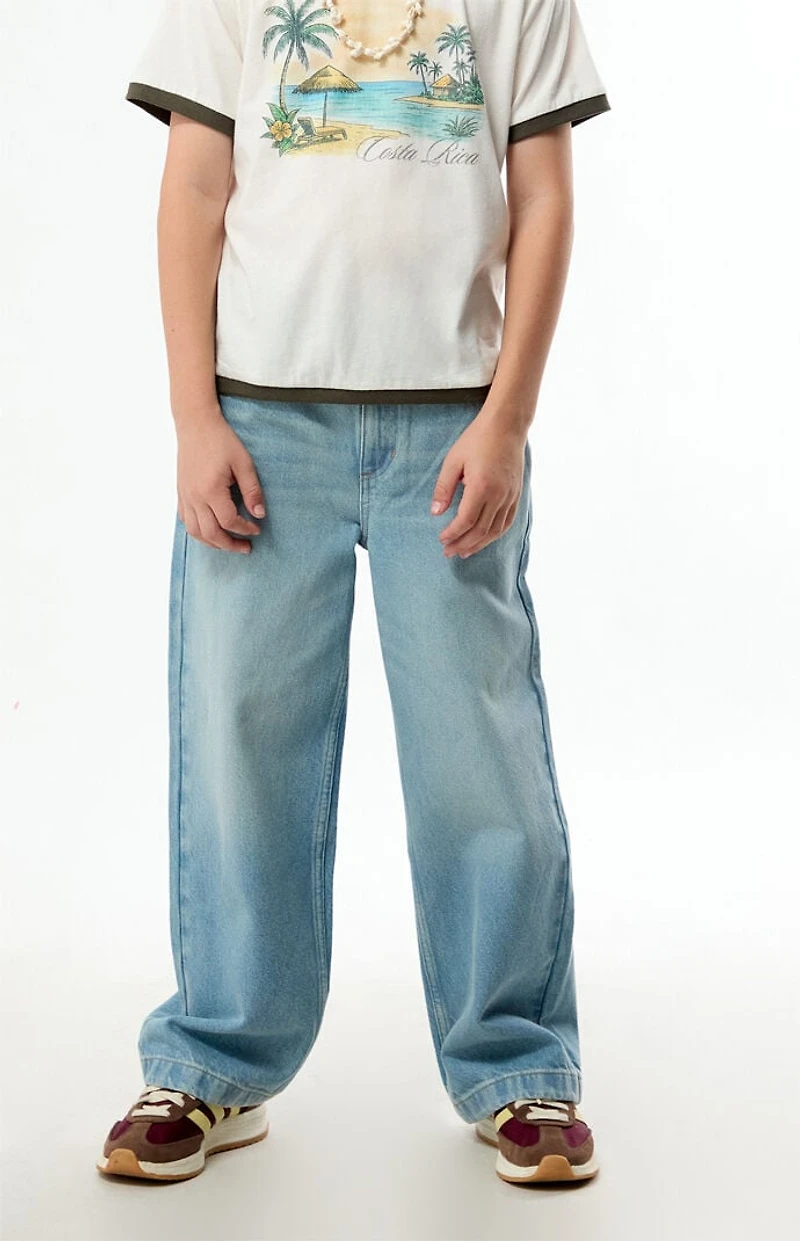 Pacsun Kids Light Blue Baggy Jeans