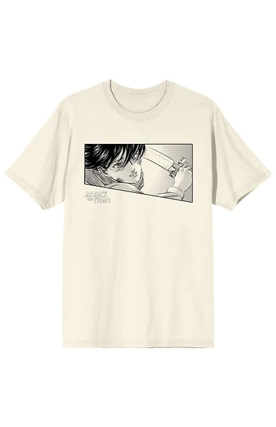 Attack on Titan Mikasa Swinging a Sword T-Shirt