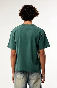 Pacsun Green Premium Cropped T-Shirt