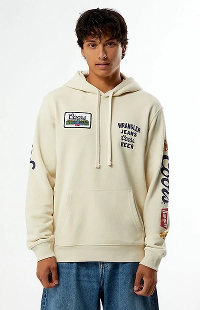 Wrangler x Coors Banquet Off White Hoodie
