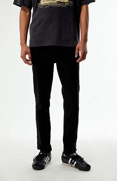 Pacsun Bryce Stacked Skinny Jeans Stretch Black