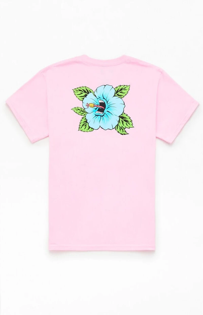 Santa Cruz Kids Screaming Hibiscus T-Shirt