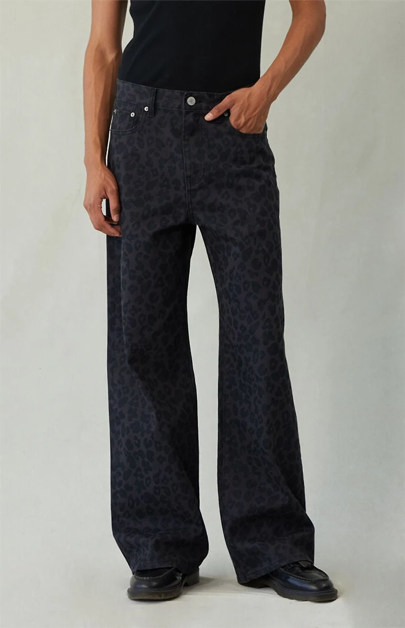 Pacsun Blake Extreme Baggy Jeans Leopard