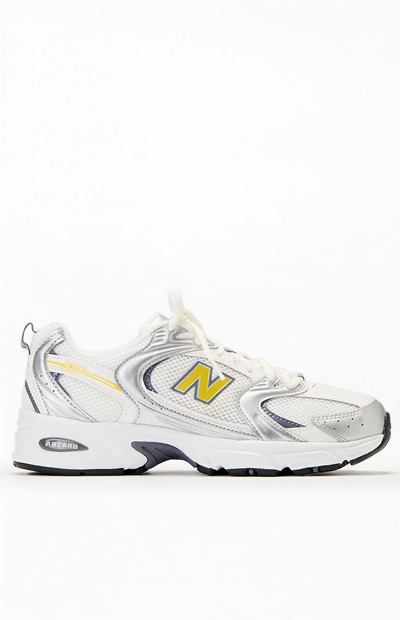 New Balance Gold & Silver 530 Sneakers