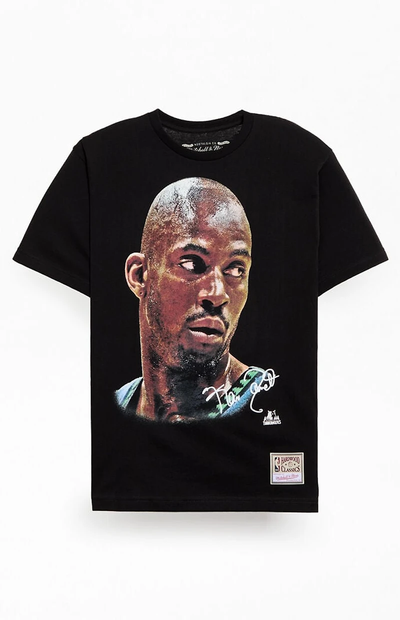 Mitchell & Ness Kevin Garnett Big Head T-Shirt