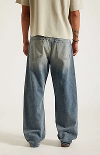 Pacsun Dylan Baggy Jeans Seamed Medium Blue