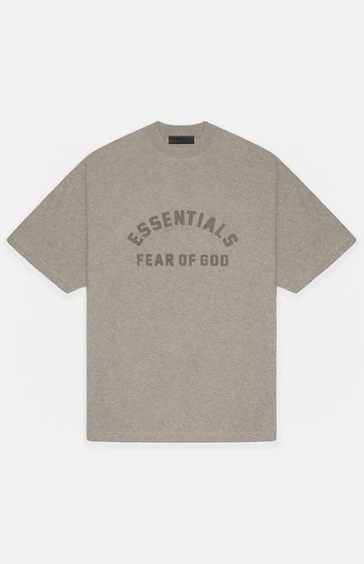 Fear of God ESSENTIALS Heather Grey Heavy T-Shirt