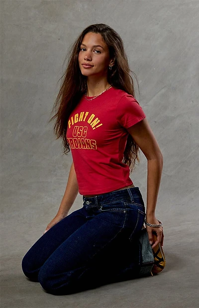 WILD COLLECTIVE USC Trojans Skimmer T-Shirt