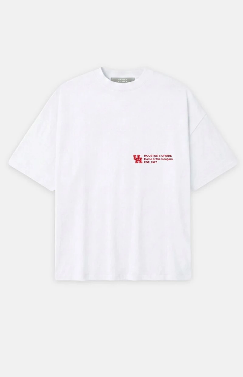 UPSIDE University of Houston Cougars Essential Oversized T-Shirt