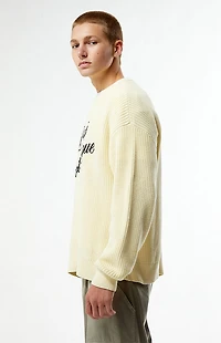 Pacsun Paris Ribbed Knit Crew Neck Sweater