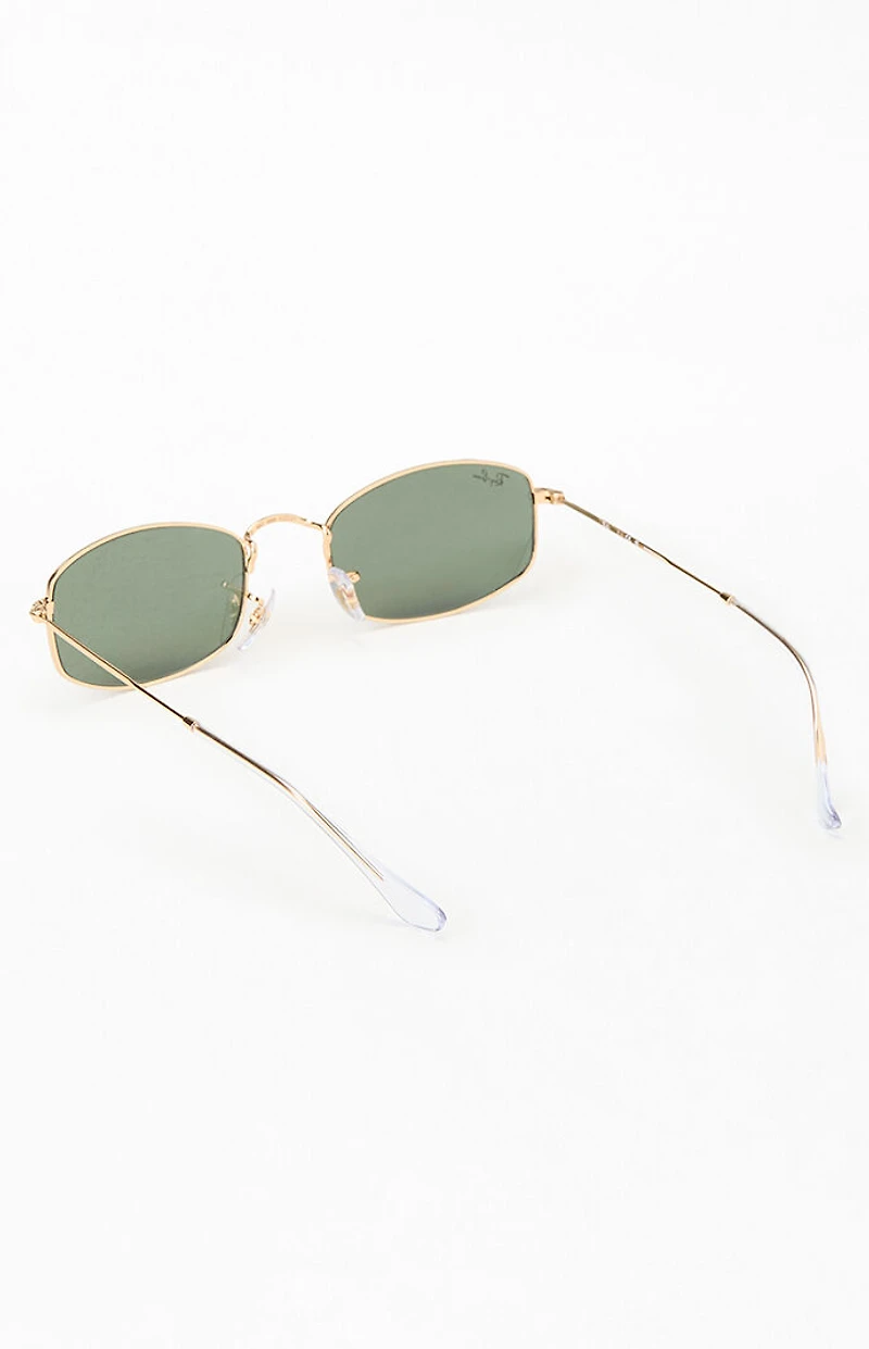 Ray-Ban Gold Metal Wired Icon Sunglasses