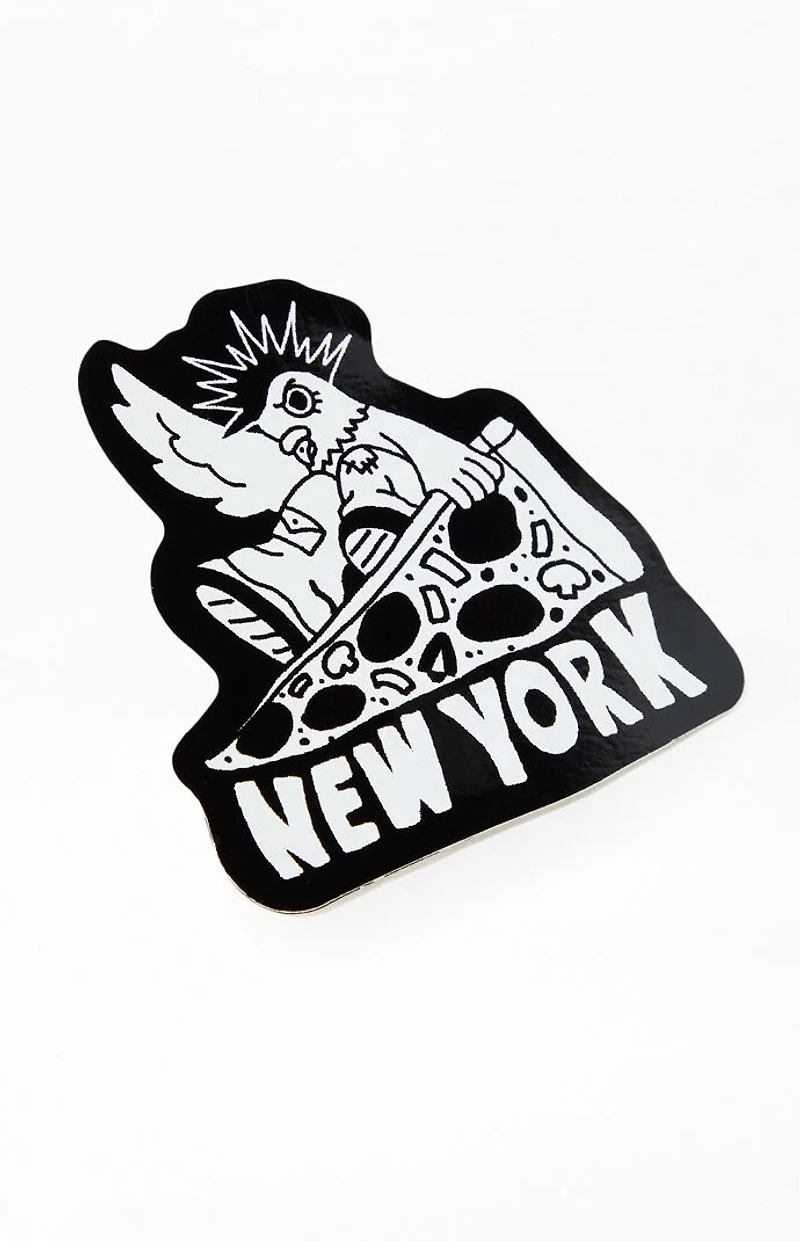 Apply Stickers Pizza Pigeon Sticker