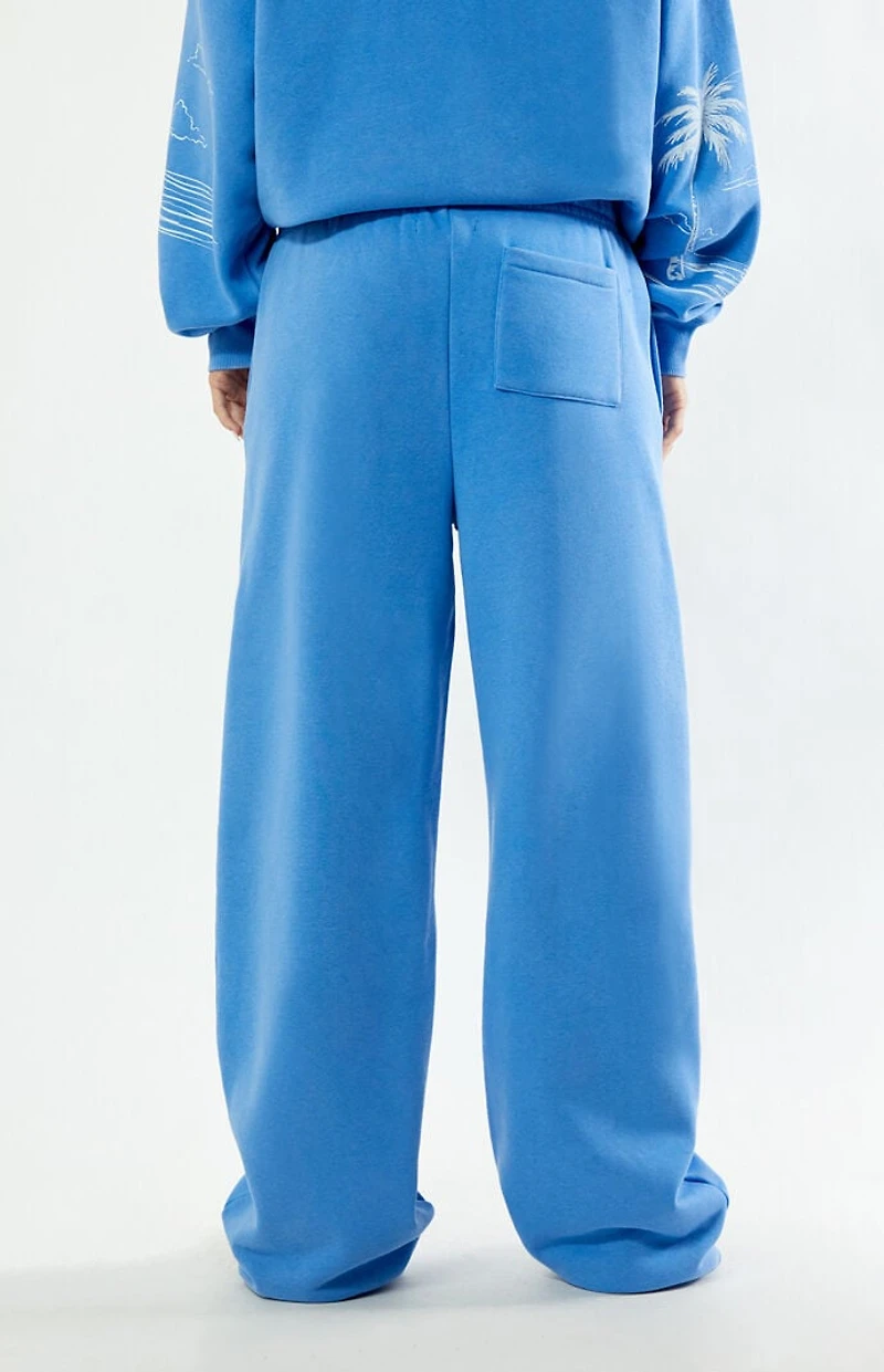 Pacsun Palm Tree Baggy Sweatpants