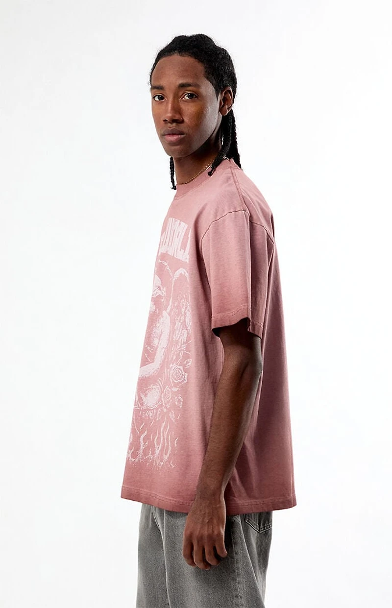 Pacsun Cold World Angel Oversized T-Shirt