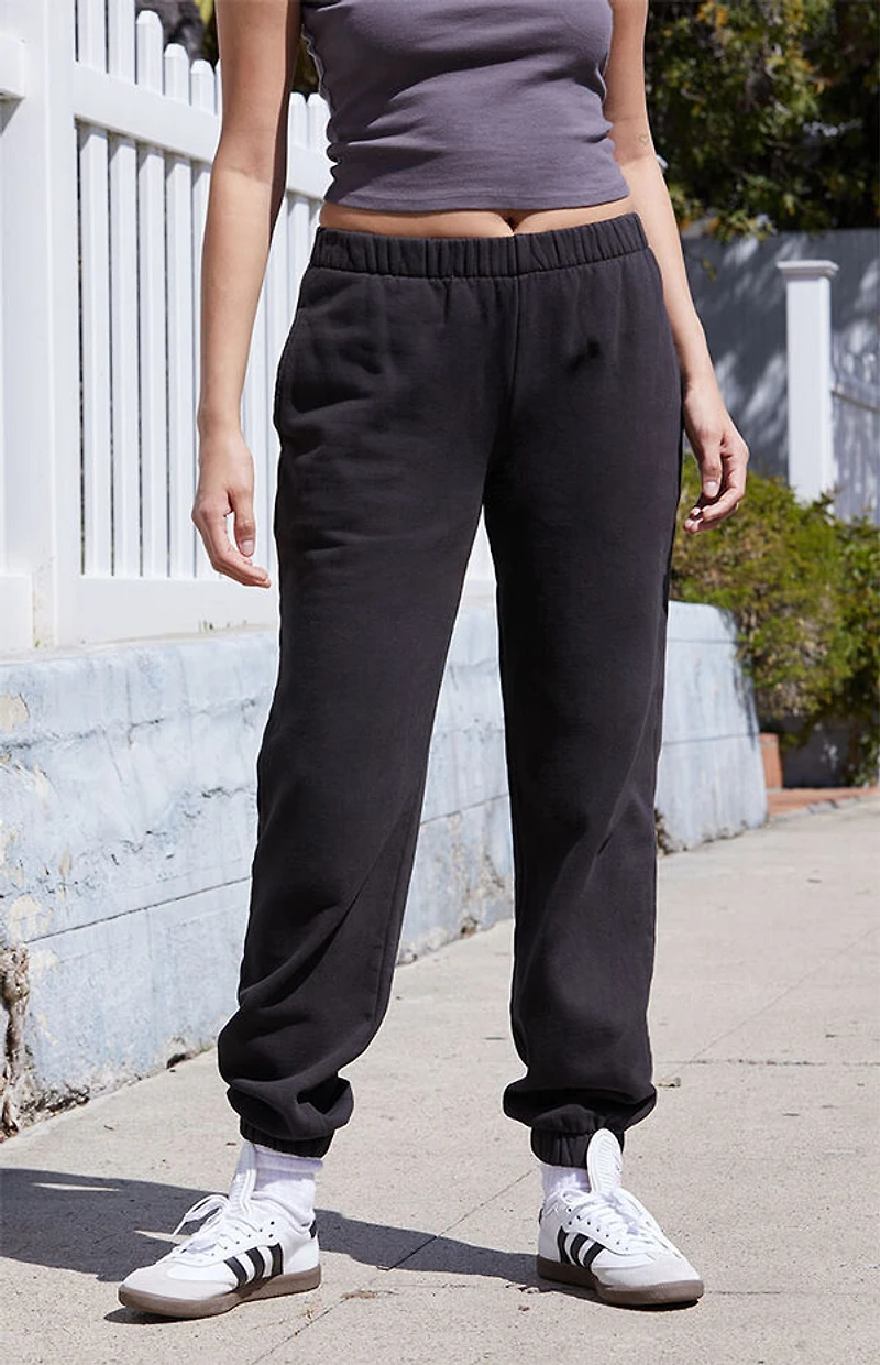 John Galt Black Rosa Sweatpants