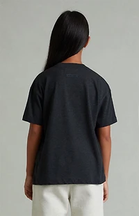 Fear of God ESSENTIALS Kids Vintage Black Classic Short Sleeve T-Shirt