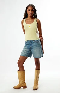 Minute Maid Scalloped Tank Top