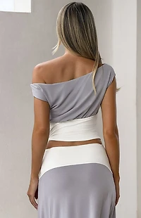 Tiger Mist Denali Off-The-Shoulder Top