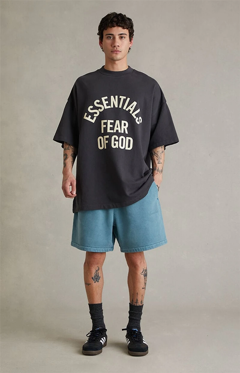 Fear of God ESSENTIALS Faded Coastal Signature Classic Sweat Shorts